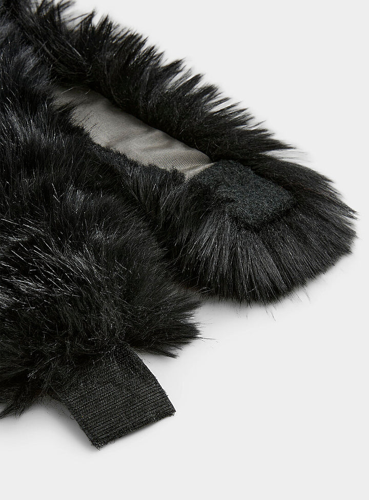 Faux Fur Versatile Headband & Scarf