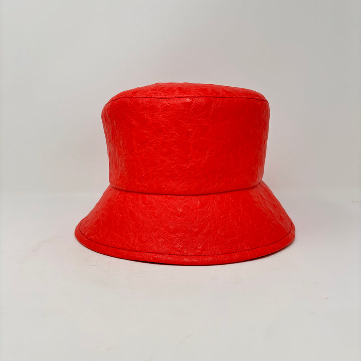 Custom Coral Luxe Vegan Bucket Hat