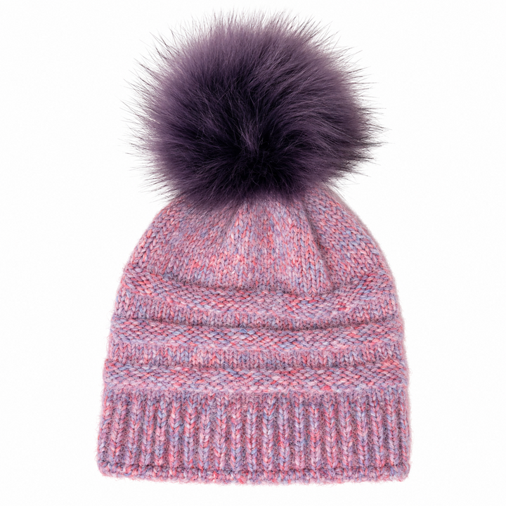 Lama Alpaca Faux Fur Beanie