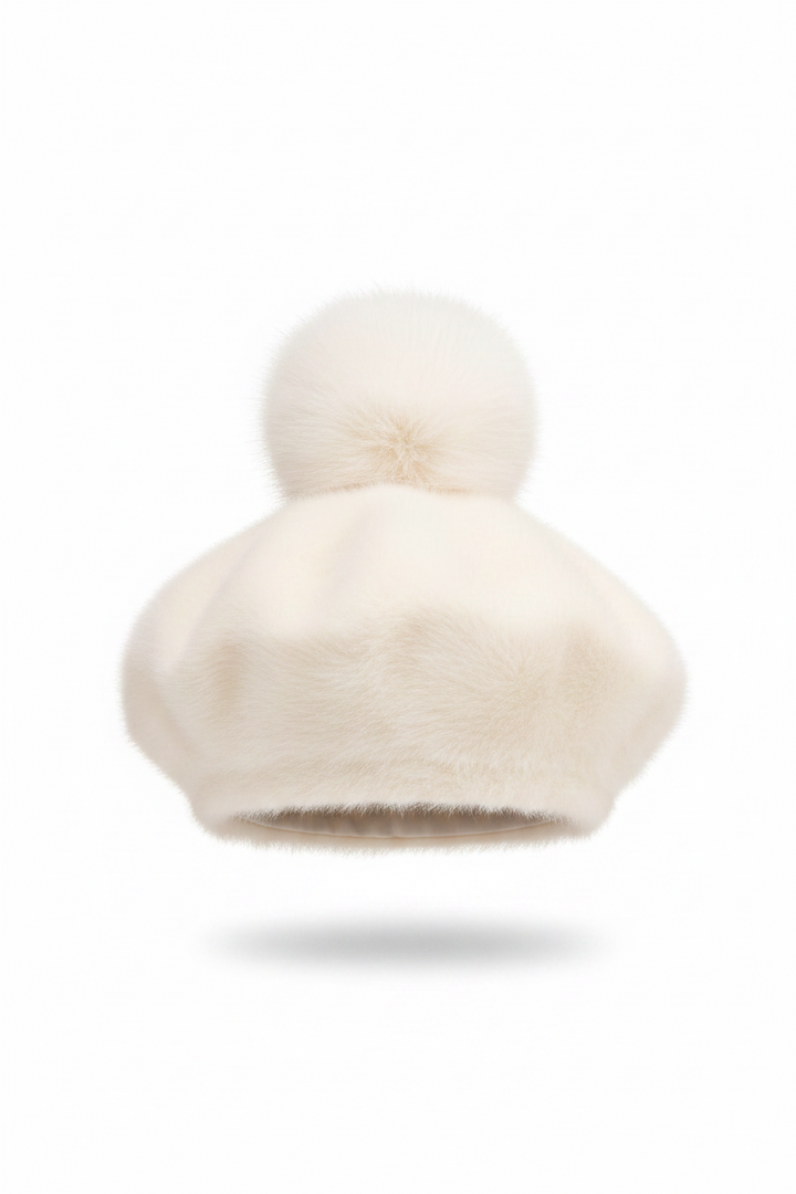 Parisian Beret Fur