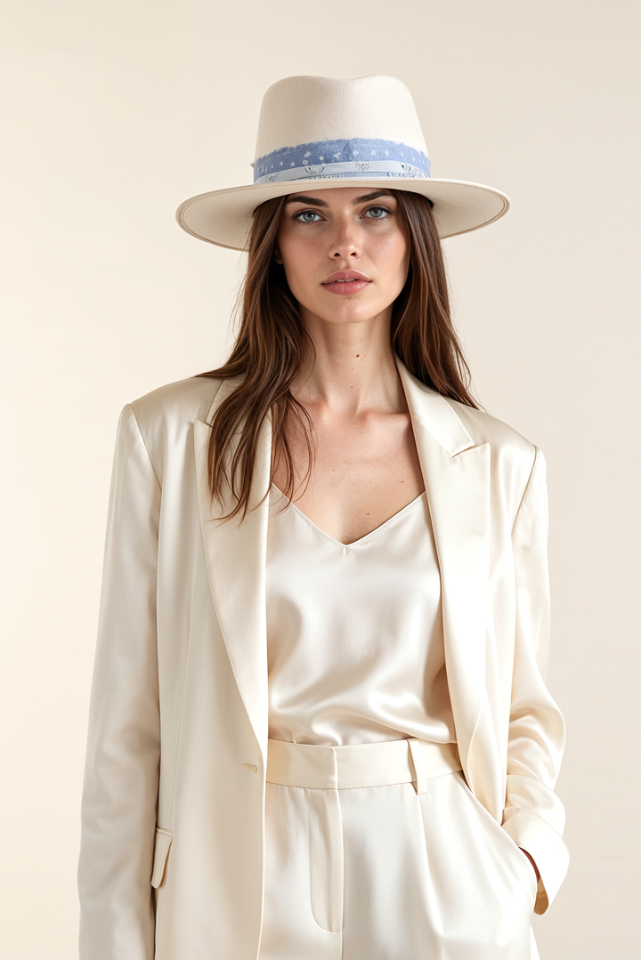 Monroe Wide Brim Wool Felt Hat