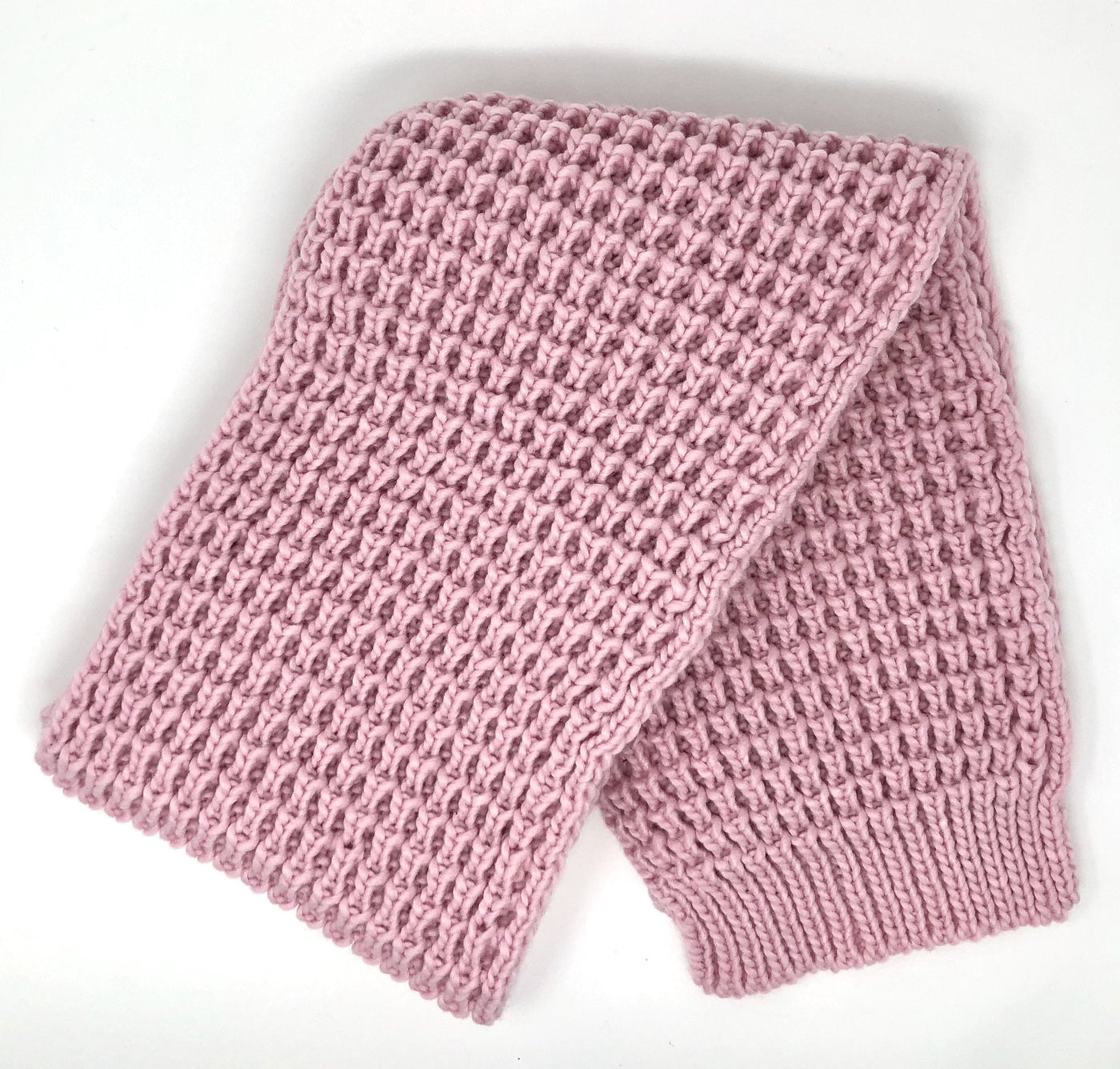 Écharpe en tricot classique