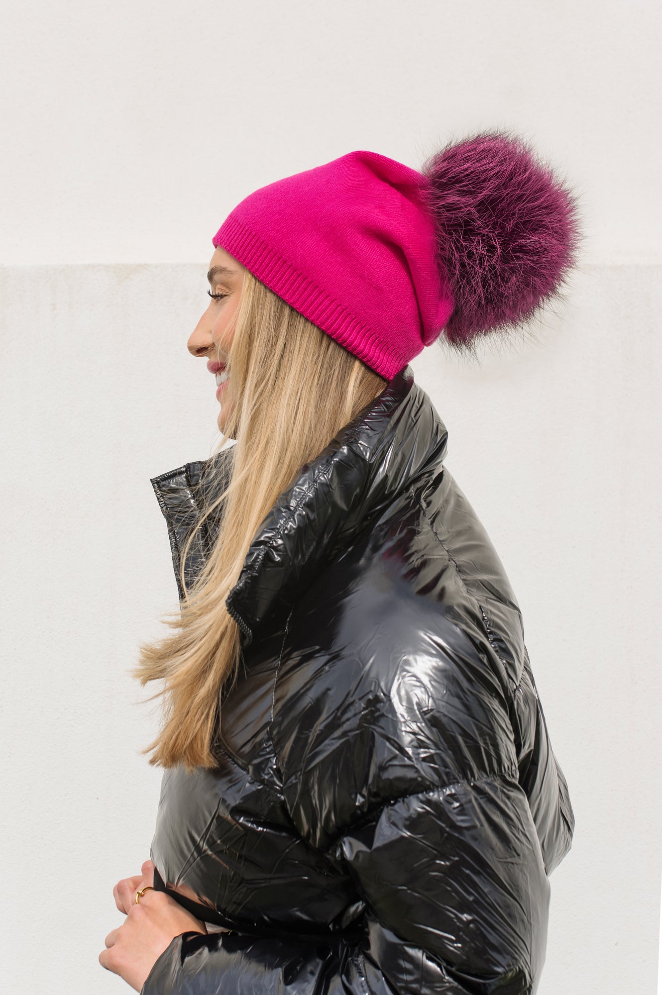 UoCefik Winter Scarf Women Faux Fur Collar with Pom Scarf Fluffy Scarves  for Khaki