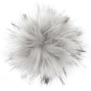 Classy Cashmere Detachable Faux Fur Pom