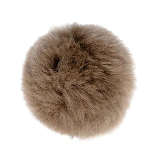 Classy Cashmere Detachable Faux Fur Pom